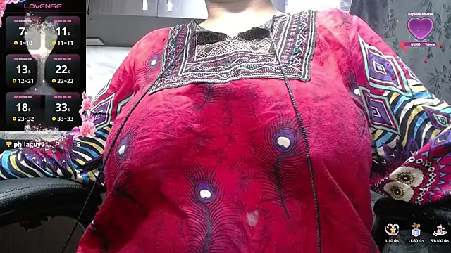 Snapshot of kalpanaaishaa chatting on January 2025 10:02:01 AM kalpanaaishaa online show from January 2025 10:02:01 AM