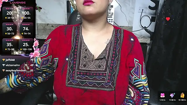 Snapshot of kalpanaaishaa chatting on January 2025 01:11:01 PM kalpanaaishaa online show from January 2025 01:11:01 PM