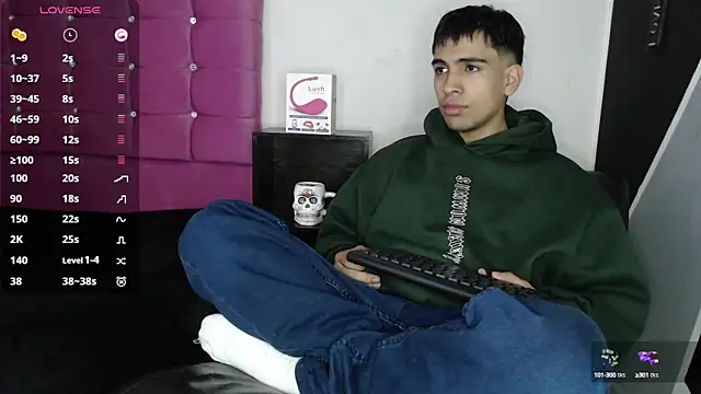 Snapshot of zack_thunder chatting on October 2025 12:33:01 PM zack thunder online show from October 2025 12:33:01 PM