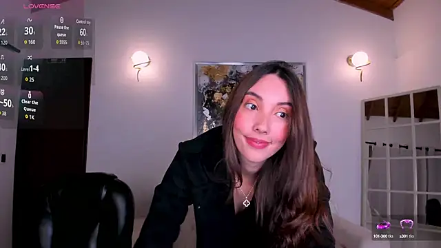 Snapshot of AnaisNin chatting on October 2025 03:34:02 AM AnaisNin online show from October 2025 03:34:02 AM