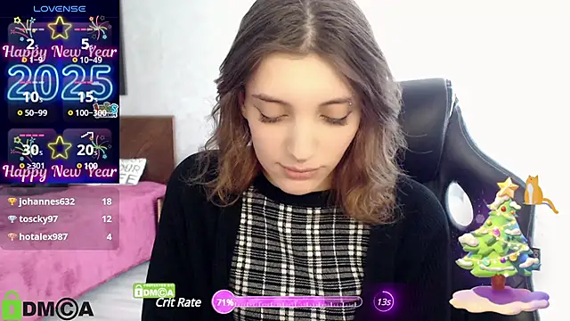 CherryBloom777 online show from January 2025 10:32:01 AM