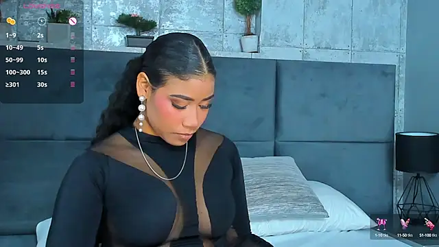 Salome Diaz  online show from February 2025 07:11:01 PM