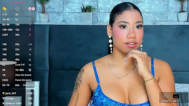 Salome Diaz  online show from February 2025 07:31:02 PM