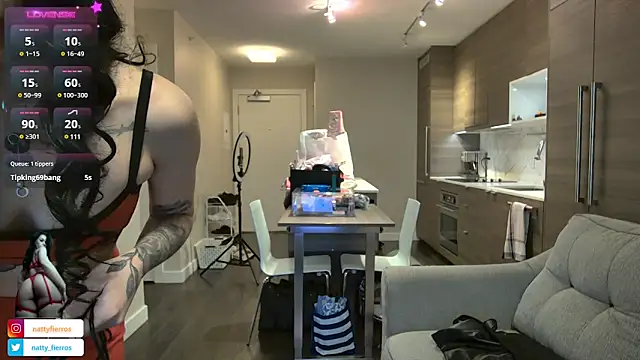 NattyFierros online show from January 2025 11:23:01 PM