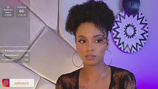 Snapshot of Nahomi_King chatting on February 2025 04:28:01 PM Nahomi King online show from February 2025 04:28:01 PM