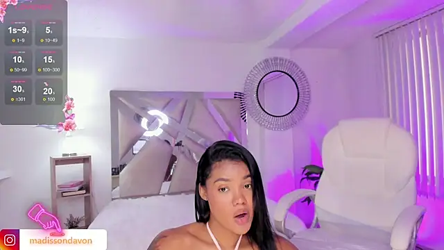 madisson davon online show from January 2025 04:59:01 PM