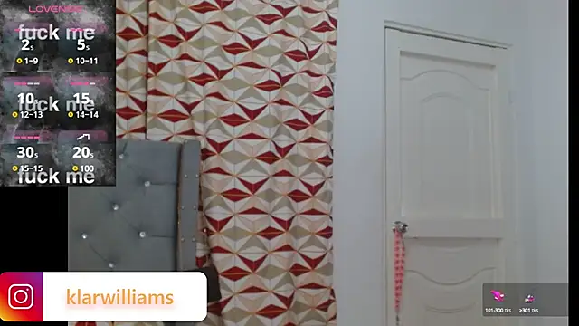 Snapshot of klarwillians chatting on March 2025 08:21:01 PM klarwillians online show from March 2025 08:21:01 PM