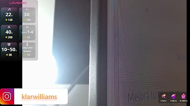 Snapshot of klarwillians chatting on March 2025 03:09:02 AM klarwillians online show from March 2025 03:09:02 AM