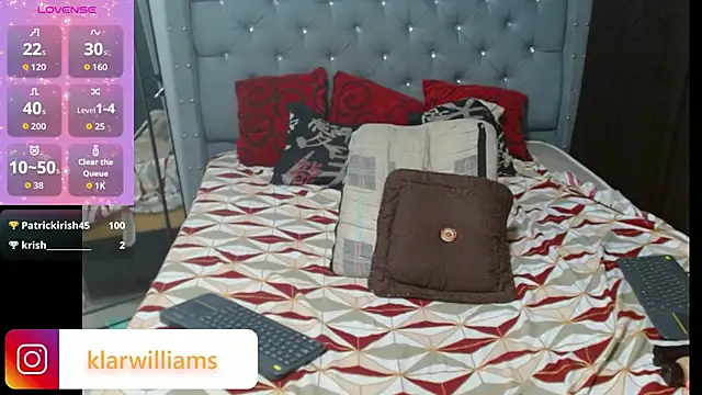 Snapshot of klarwillians chatting on October 2025 06:27:02 AM klarwillians online show from October 2025 06:27:02 AM