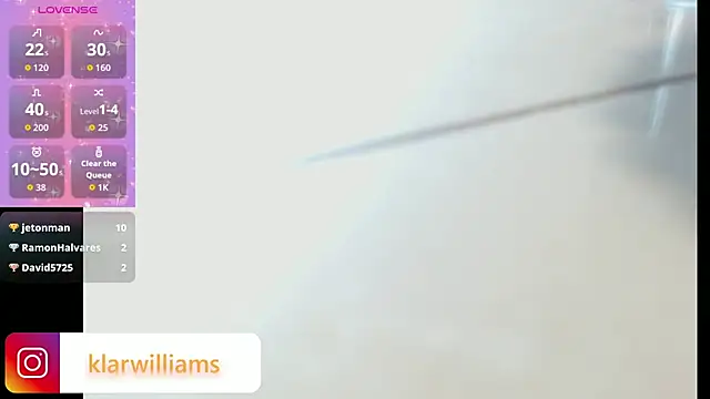 Snapshot of klarwillians chatting on October 2025 06:37:01 AM klarwillians online show from October 2025 06:37:01 AM