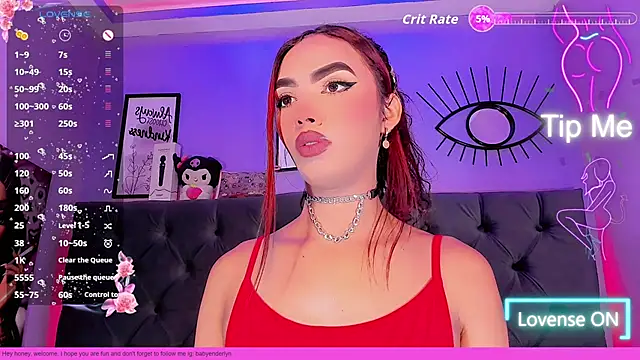 Babyenderlyn online show from November 2025 01:55:01 PM