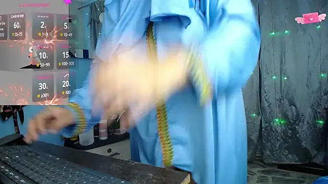 Snapshot of Falak-Yasin chatting on October 2025 12:19:01 PM Falak-Yasin online show from October 2025 12:19:01 PM