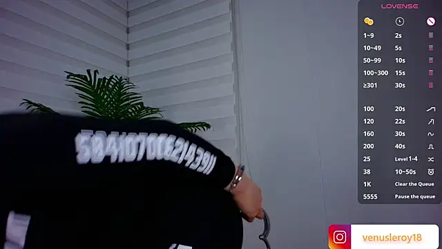 venusleroy  online show from January 2025 03:26:01 AM