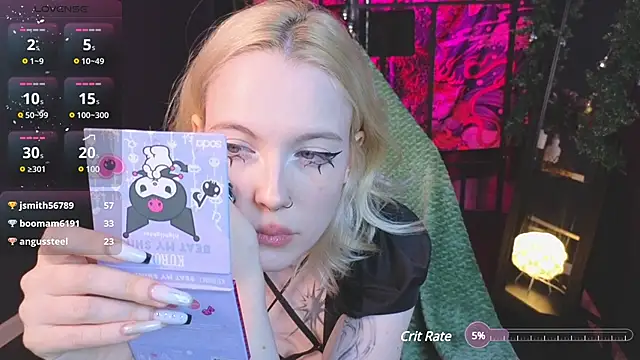 Snapshot of Crackling_Tatii chatting on January 2025 01:11:01 AM Crackling Tatii online show from January 2025 01:11:01 AM