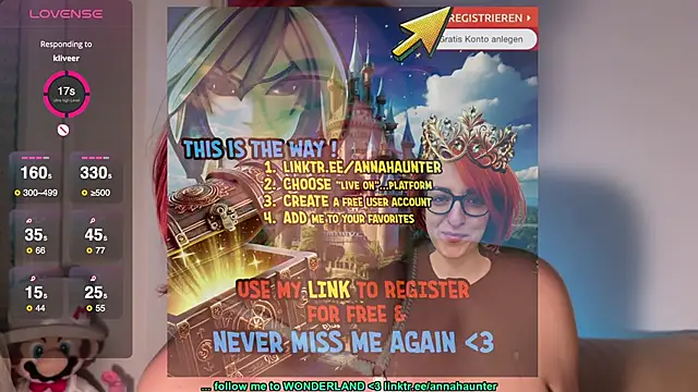 Snapshot of AnnaHaunter18 chatting on February 2025 01:11:01 AM AnnaHaunter18 online show from February 2025 01:11:01 AM