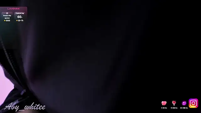 AbyWhitee online show from December 2024 06:00:02 PM