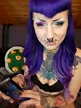 Purple Coffin666 online show from February 2025 11:33:01 AM