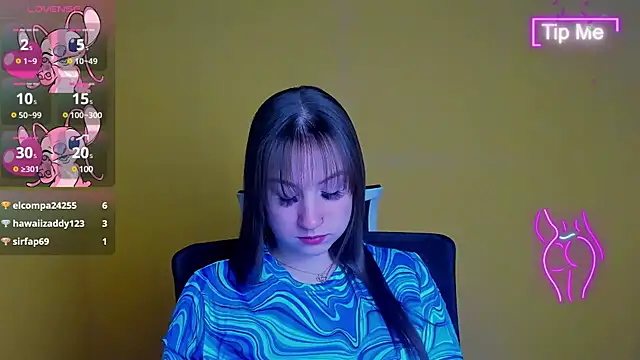 Evelina GG online show from March 2025 12:59:01 AM