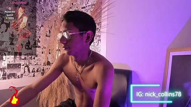 Nick Collins18 online show from January 2025 08:04:01 PM