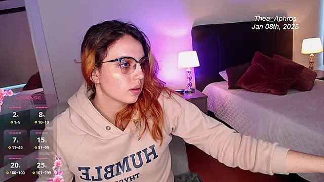 Thea Aphros  online show from January 2025 09:34:01 PM