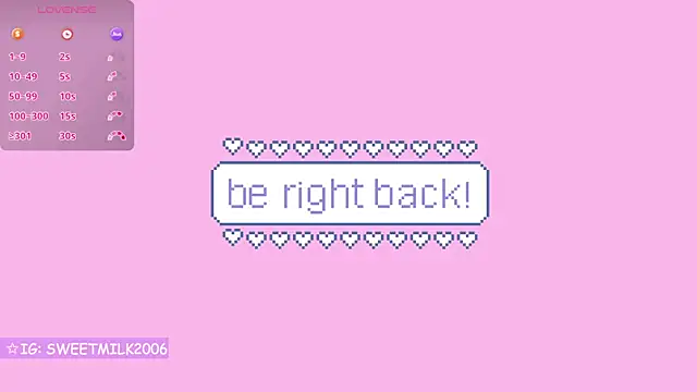 sweetmilk2006 online show from October 2025 04:08:02 PM