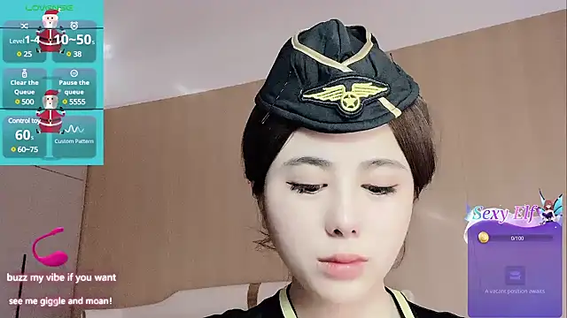 jiaozi-kiss online show from December 2024 05:58:01 AM