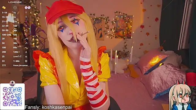 koshkasenpai online show from October 2025 05:19:02 PM