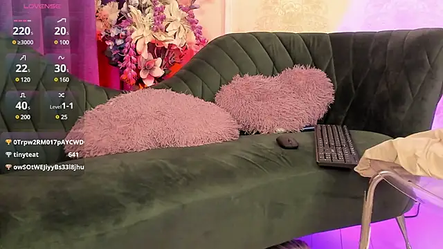 torri kitten online show from January 2025 11:34:02 AM