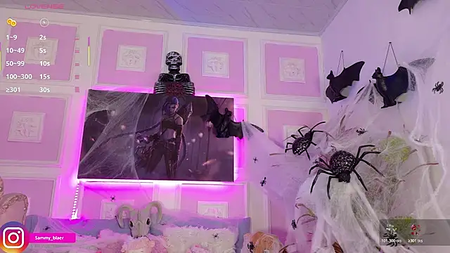 Snapshot of Sammyblaer chatting on October 2025 08:11:02 PM Sammyblaer online show from October 2025 08:11:02 PM