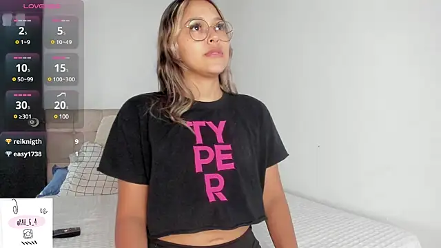Cami hunter  online show from January 2025 09:04:02 PM