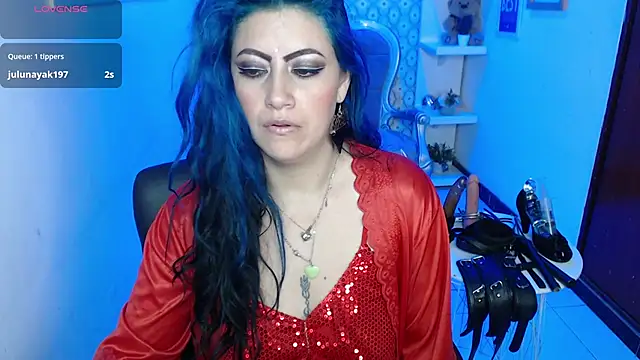 scarleth blue online show from January 2025 09:57:01 AM