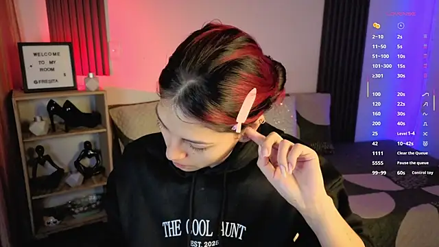 Fresita Rosita online show from October 2025 12:46:02 PM