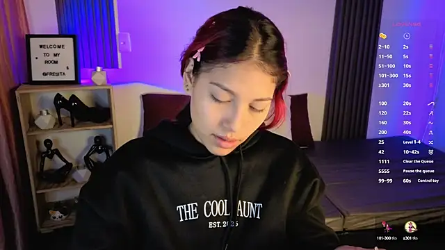 Fresita Rosita online show from October 2025 12:17:02 PM