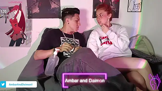 Ambar and daimon  online show from September 2025 10:59:02 AM