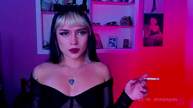 m  manson online show from February 2025 09:58:01 PM