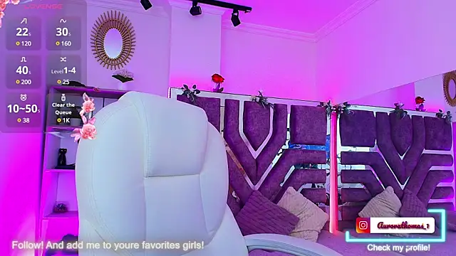 Aurora thomas  1 online show from January 2025 03:51:02 PM