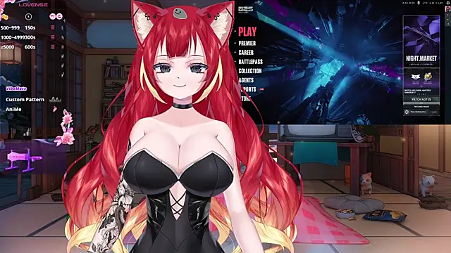 Snapshot of LewdKira_VT chatting on February 2025 10:07:02 AM LewdKira VT online show from February 2025 10:07:02 AM