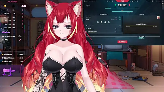 Snapshot of LewdKira_VT chatting on February 2025 09:21:01 AM LewdKira VT online show from February 2025 09:21:01 AM