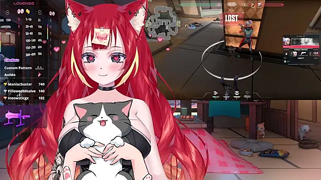 Snapshot of LewdKira_VT chatting on March 2025 10:13:02 AM LewdKira VT online show from March 2025 10:13:02 AM