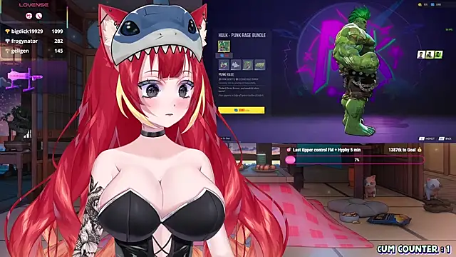 Snapshot of LewdKira_VT chatting on March 2025 12:20:01 PM LewdKira VT online show from March 2025 12:20:01 PM