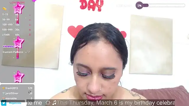meganjobss online show from March 2025 06:50:01 PM