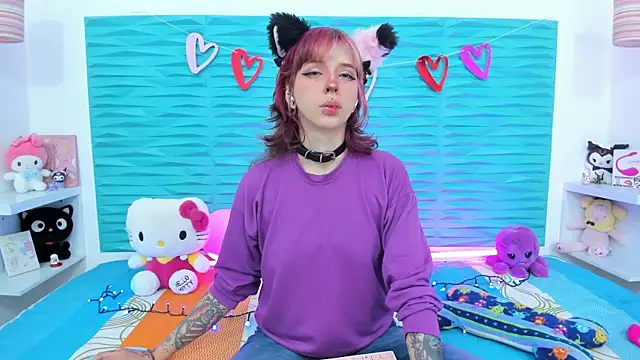 Snapshot of AriYokai chatting on February 2025 01:22:01 PM AriYokai online show from February 2025 01:22:01 PM