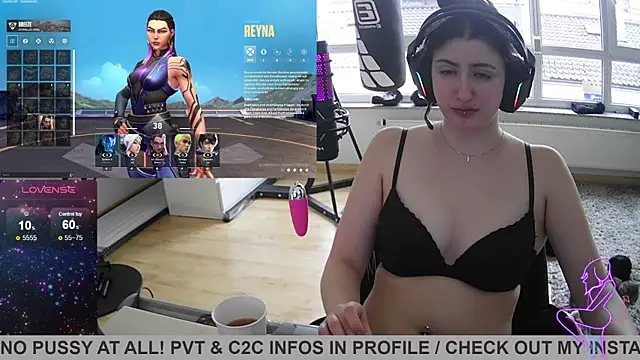 Gamergirl-Linela online show from February 2025 10:46:01 AM