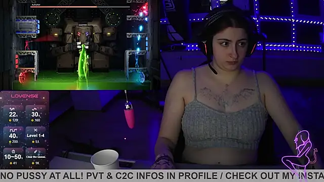 Gamergirl-Linela online show from March 2025 01:59:02 AM