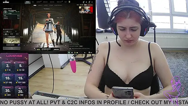 Gamergirl-Linela online show from March 2025 10:49:02 AM