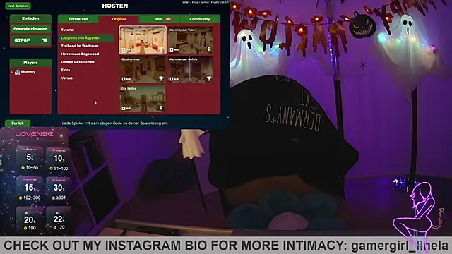 Gamergirl-Linela online show from October 2025 09:31:02 PM