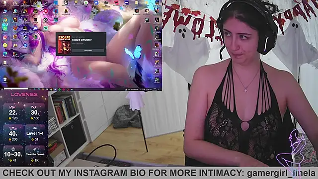 Gamergirl-Linela online show from October 2025 09:46:02 AM