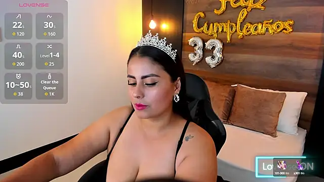 sol valeria online show from September 2025 08:33:01 PM