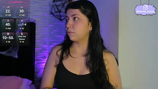 Snapshot of Melody_Black_ chatting on October 2025 02:23:02 PM Melody Black online show from October 2025 02:23:02 PM