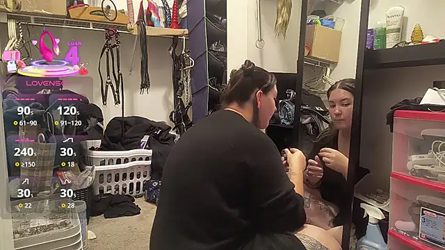 Snapshot of KinkyBratandDaddy chatting on October 2025 03:18:02 AM KinkyBratandDaddy online show from October 2025 03:18:02 AM